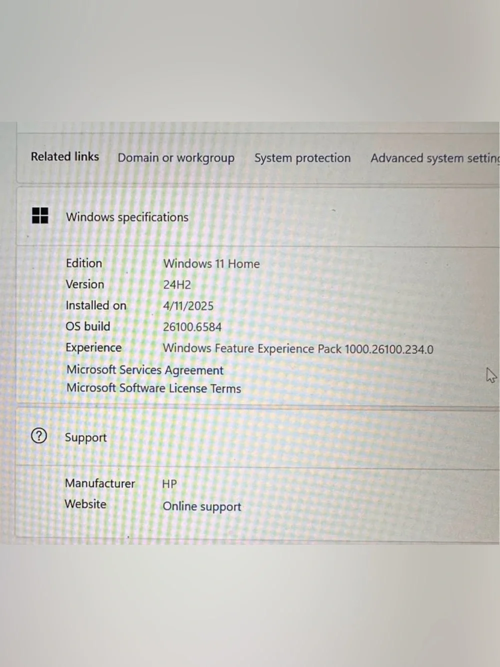 HP 14” Laptop Intel Core i3 4GB RAM 128GB SSD Windows 11 + Charger